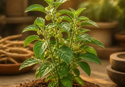 Infusion de ashwagandha