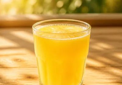 Jus d'ananas de broméline (ananas)
